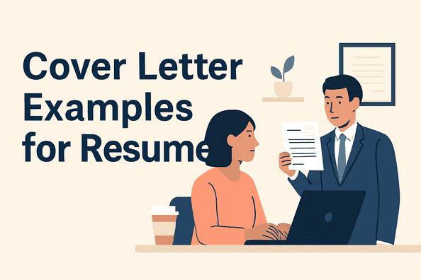 Cover Letter Examples for Your Resume (Copy & Use)