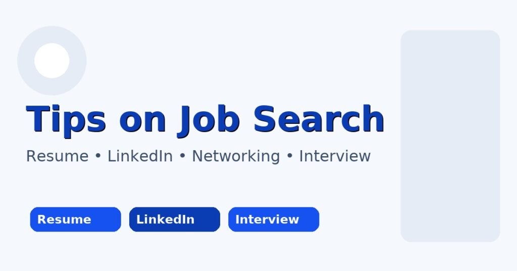 15 Proven Tips on Job Search to Land Your Next Role
